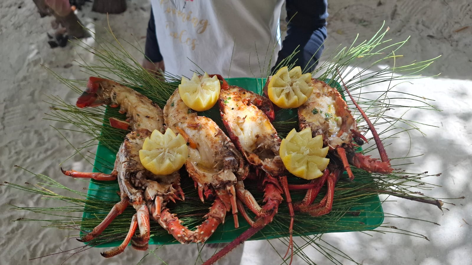 BBQ Lunch on Île aux Cerfs
